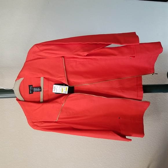 Attyre Jackets & Blazers - Attyre New York Jacket, Size XL, Orange